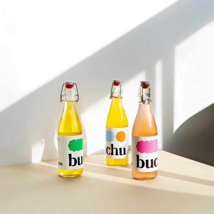 BUCHU: Branding and Packaging Design for a Kombucha Brand