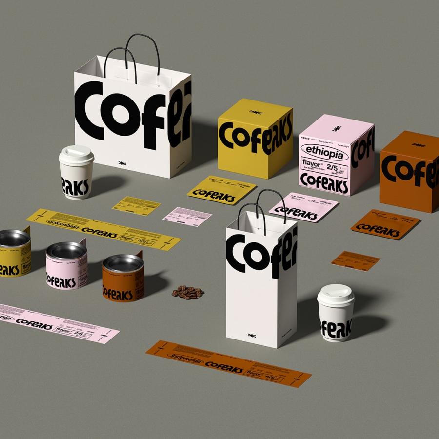 Minimalist Branding: Crafting the Identity of CAFEAKS