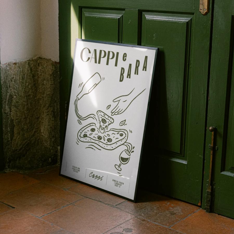 Cappi Forneria Branding: A Modern Slice of Italy