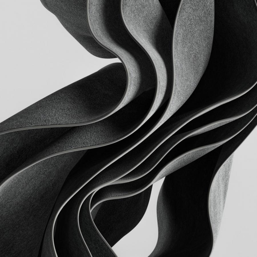 Daily 3D renders — abstract cloth edition