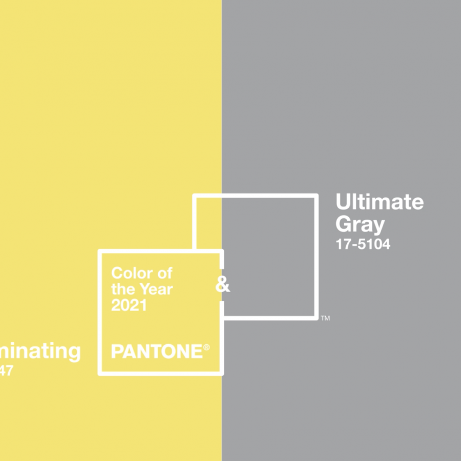 PANTONE Color of the Year for 2019 - Ultimate Gray & Illuminating Yellow