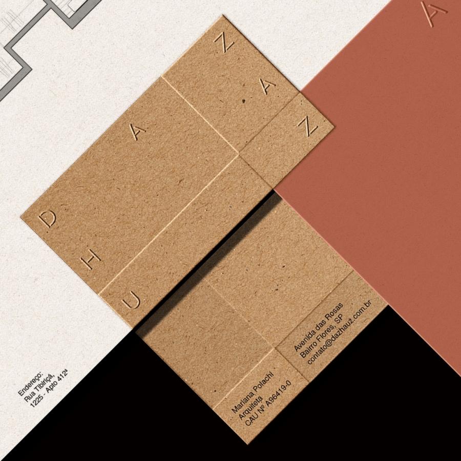 Super elegant branding for Daz Hauz