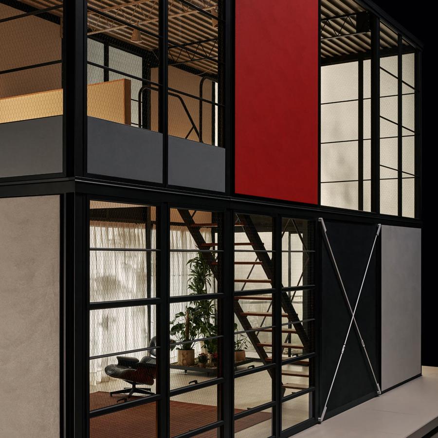 Eames Pavilion System by Kettal modular steel-frame pavilion exterior