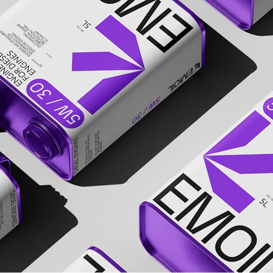 Revolutionizing Engine Care: EMOIL's Visual Identity and Packaging Design