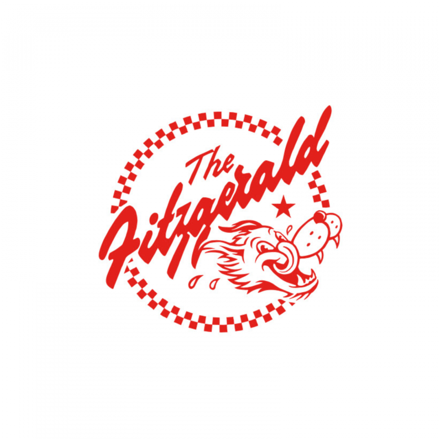 The Fitzgerald Burger Co branding and illustration