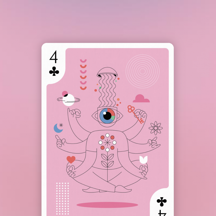 Artistic Playing Cards Inspired by The Future