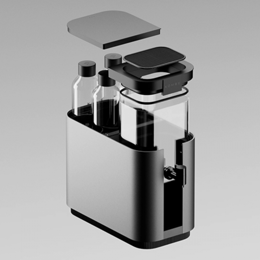 Industrial Design Meets Wellness: The KOMBU Kombucha Brewer