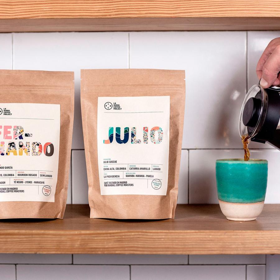 La Noria Coffee Branding and Packaging Design