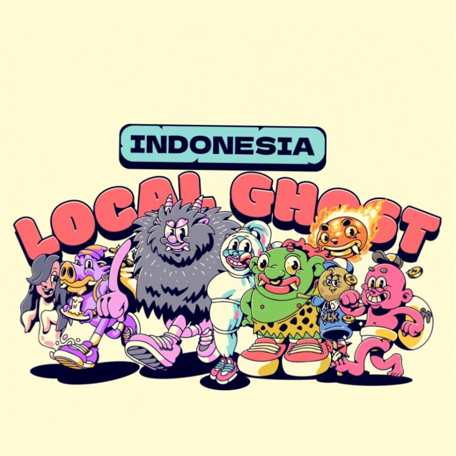 Retro Illustration: Indonesia's Ghosts Reimagined