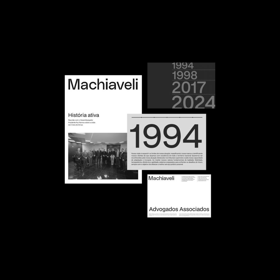 Machiaveli Law Firm: Branding and Visual Identity Redefined