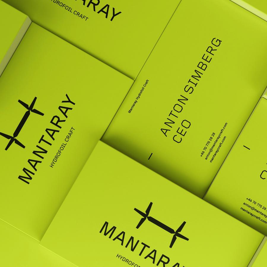 MANTARAY Hydrofoil Craft — Branding and Visual Identity