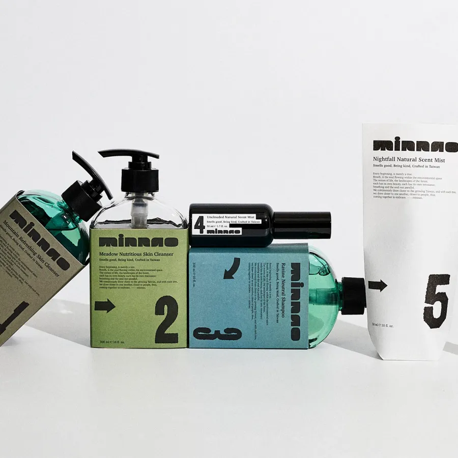 minnao packaging design by OUT OF OFFICE