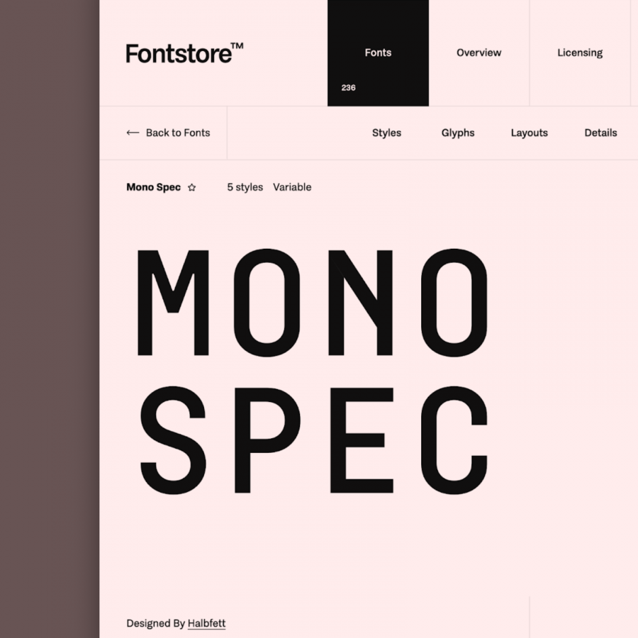 Mono Spec: A Typeface Melding Industrial Charm and Versatility