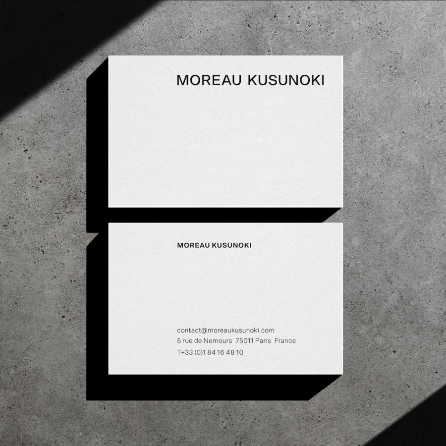 Branding and visual identity for Moreau Kusunoki by Voodoo Voodoo 