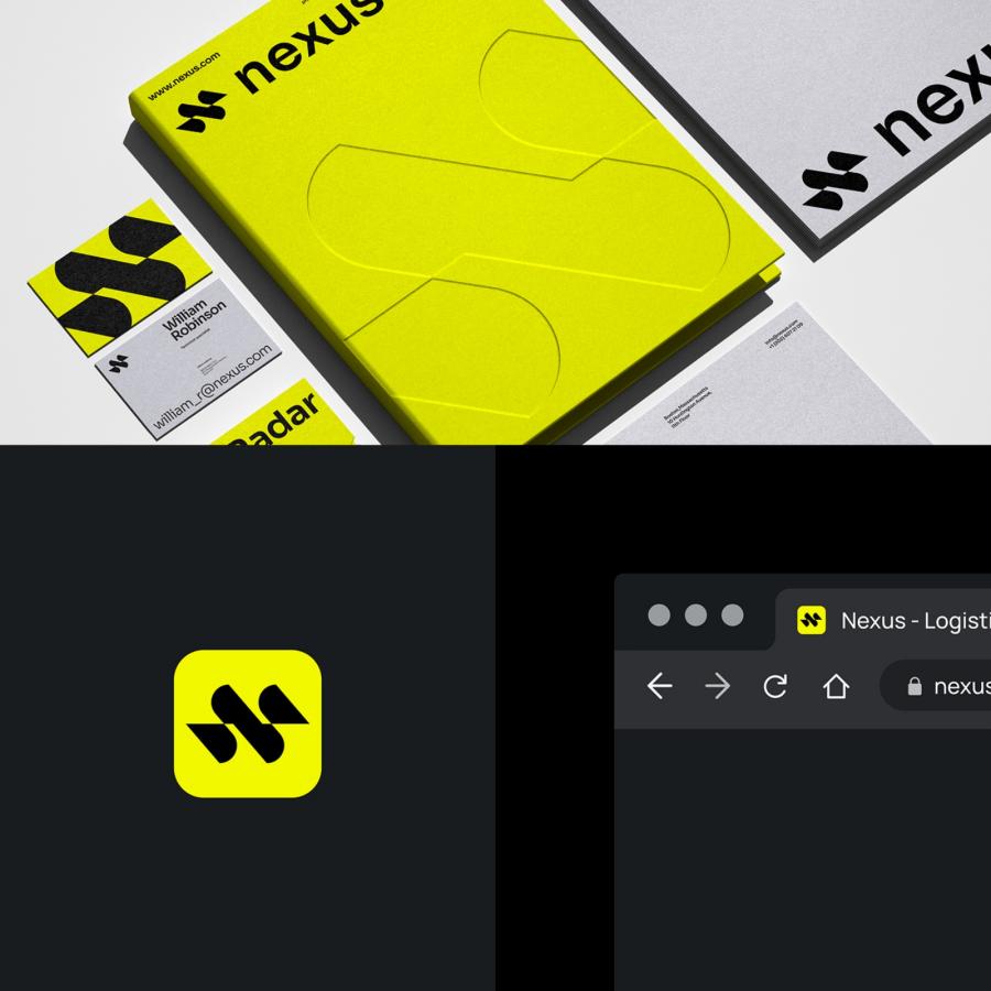 Nexus: Innovating Branding and Visual Identity in Global Logistics