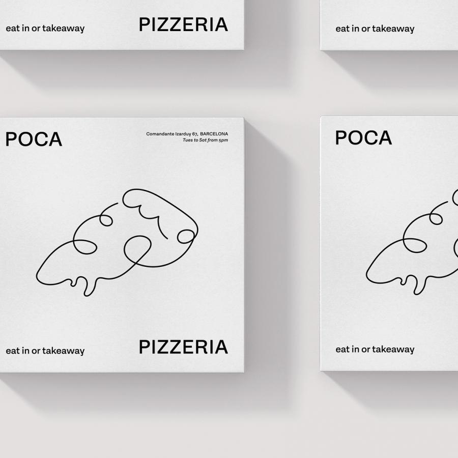 Poca Pizzeria Branding Inspired by Picasso