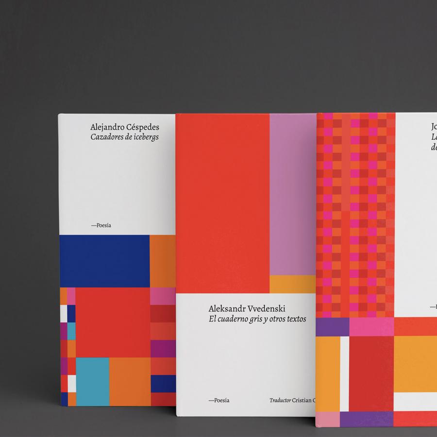 Editorial design for the poetry collection for Editorial Salto de Página Editorial design for the poetry collection for Editorial Salto de Página
