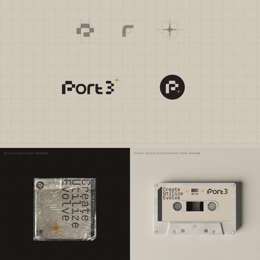 Art direction and branding for Port3 Web3 Experience
