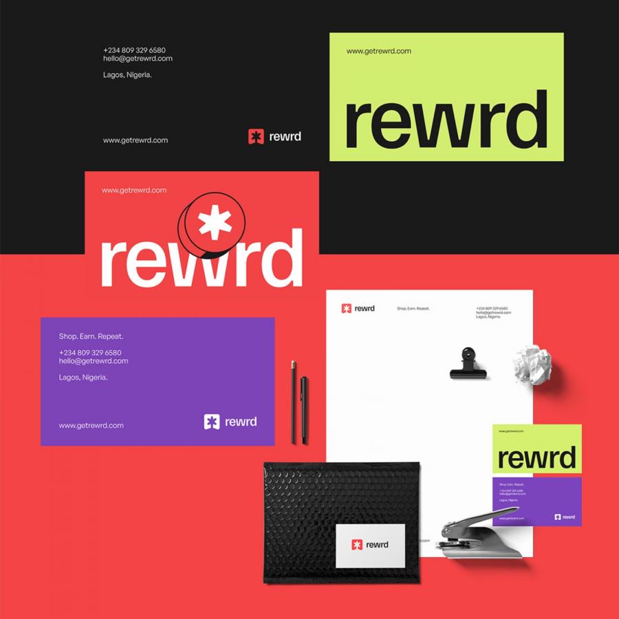Reimagining Rewards — Minimalistic Branding for Rewrd
