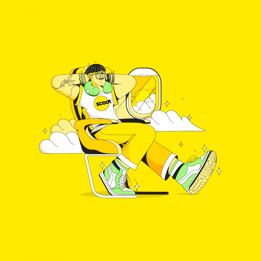 Scoot Airlines Illustration Showcase