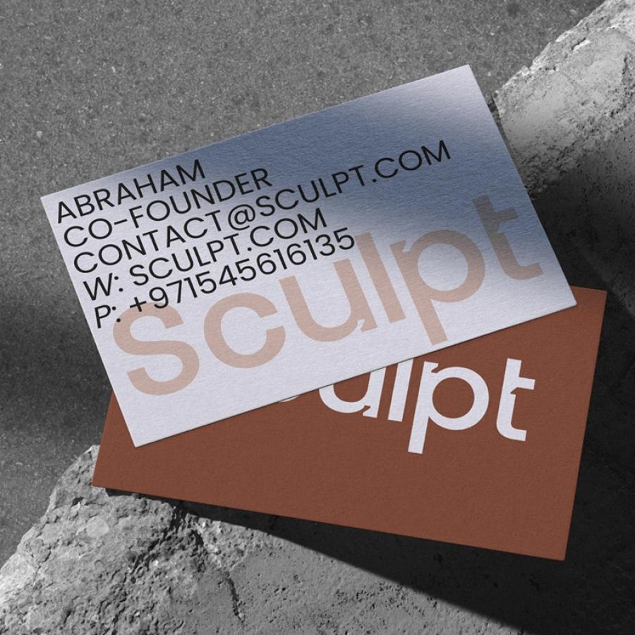 Branding and Visual Identity for SCULPT Architects