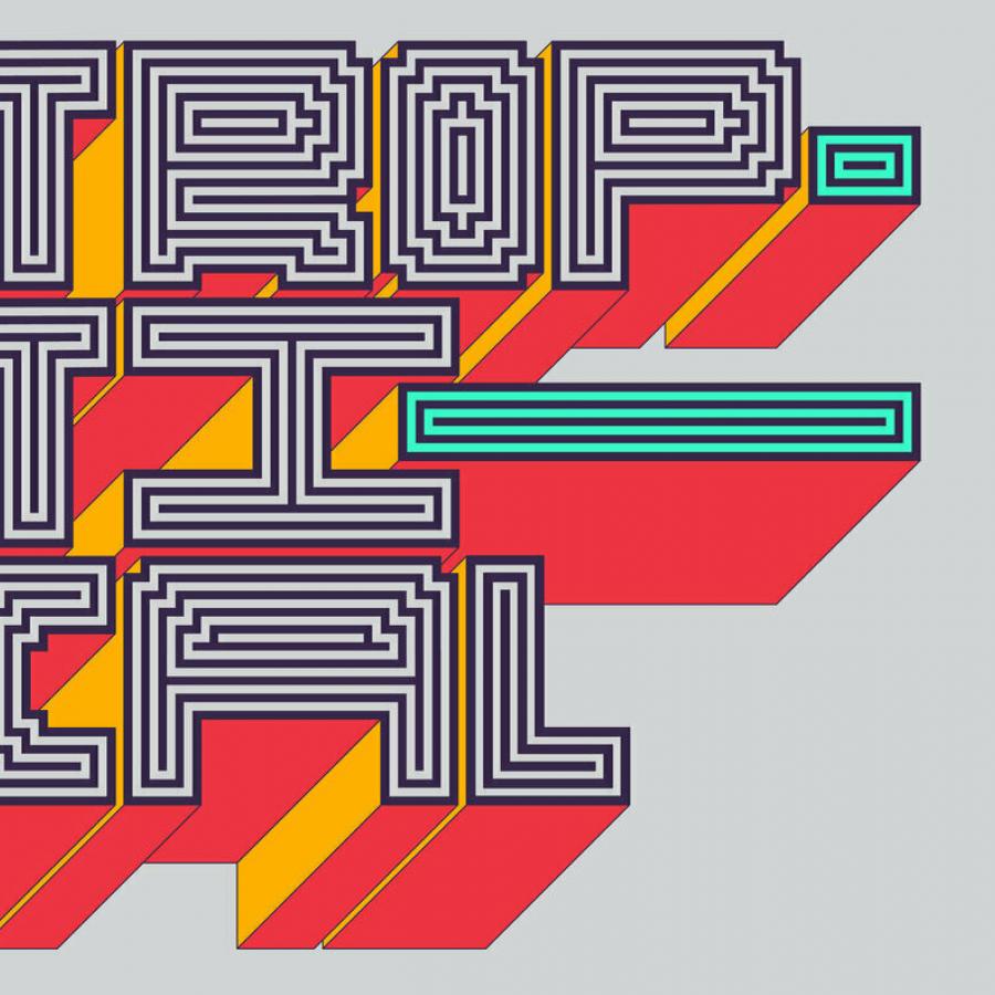 Troptical Hypnotic, Energetic Multilinear Typeface