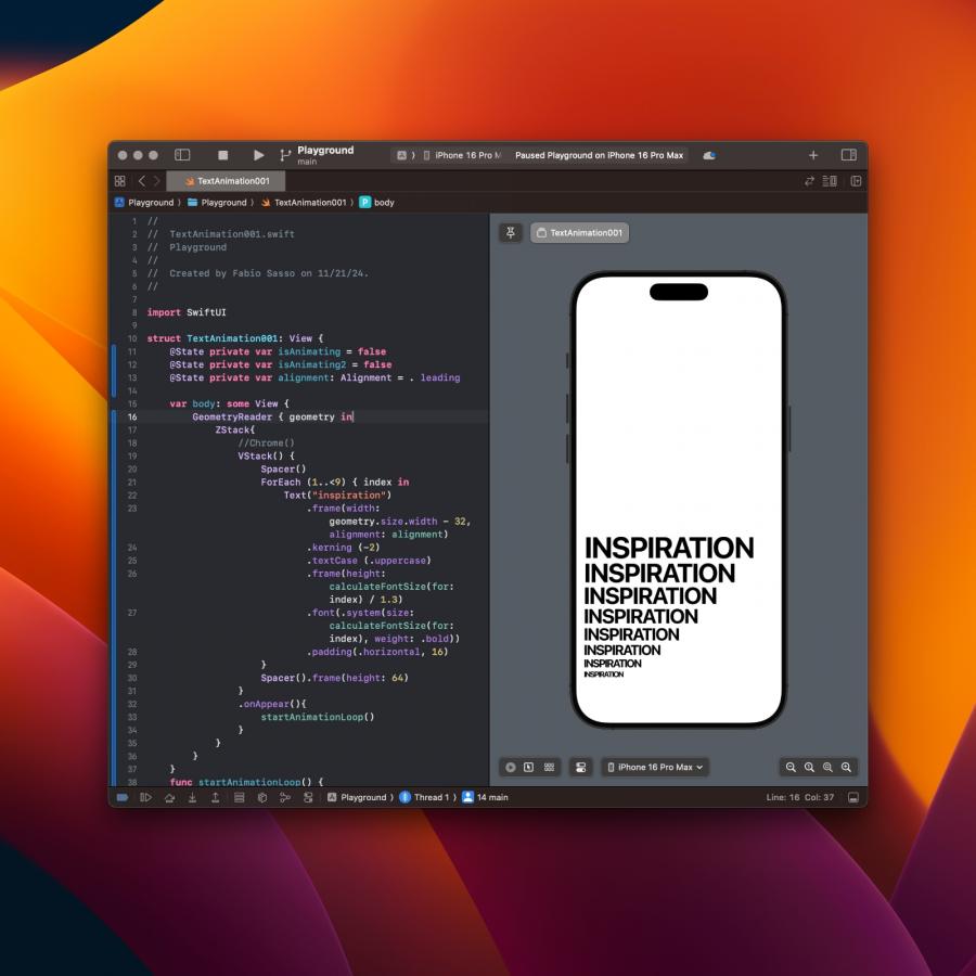 Animating Text with Style in SwiftUI