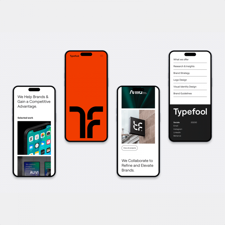 Exploring Typefool's Elegant Branding and Visual Identity