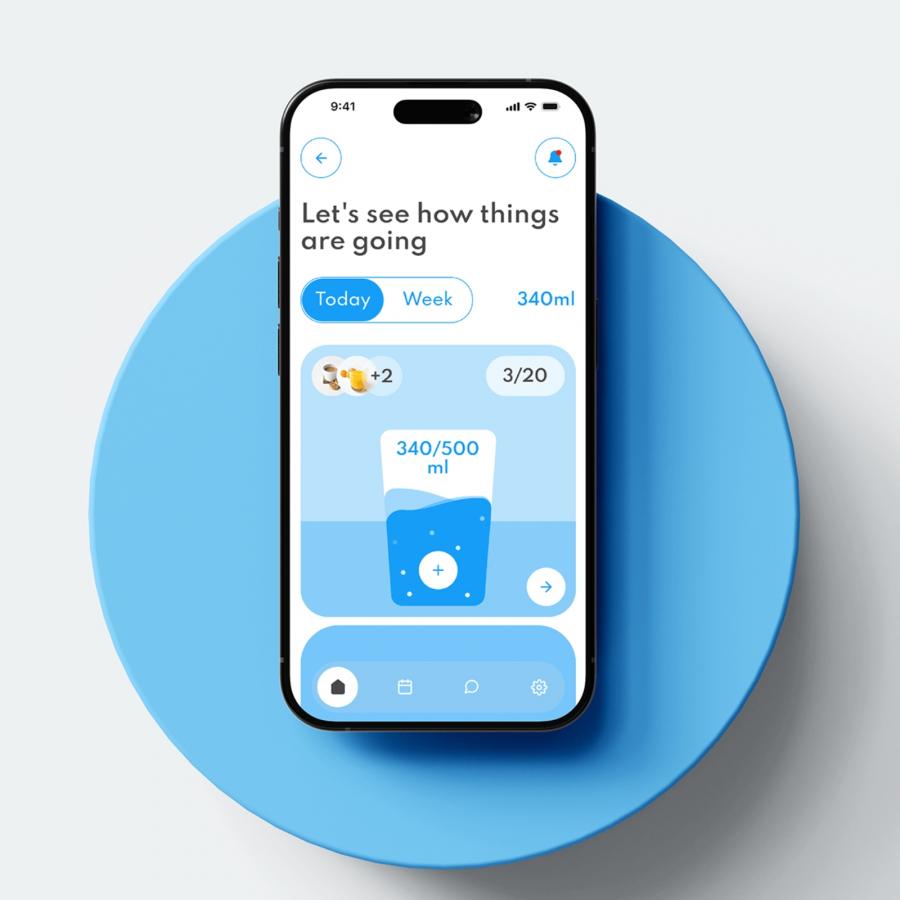 Thirsty Whale: A Refreshing Approach to Hydration App Design