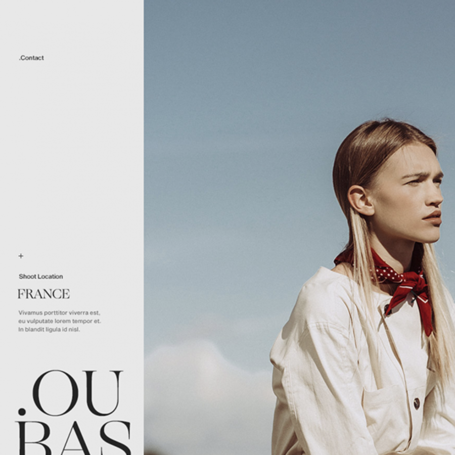 Beautiful Editorial Look Web Design by Anthony Goodwin