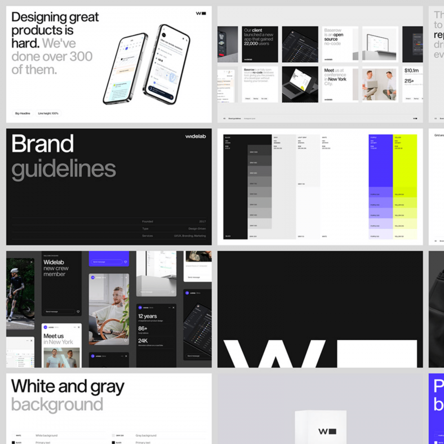 Widelab's Innovative Rebrand: A New Chapter in Branding and Web Design