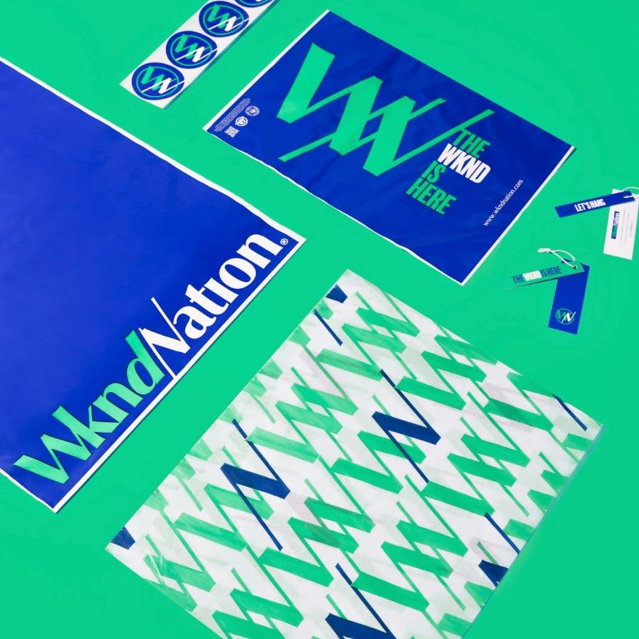 Wknd Nation branding by ROOK/NYC