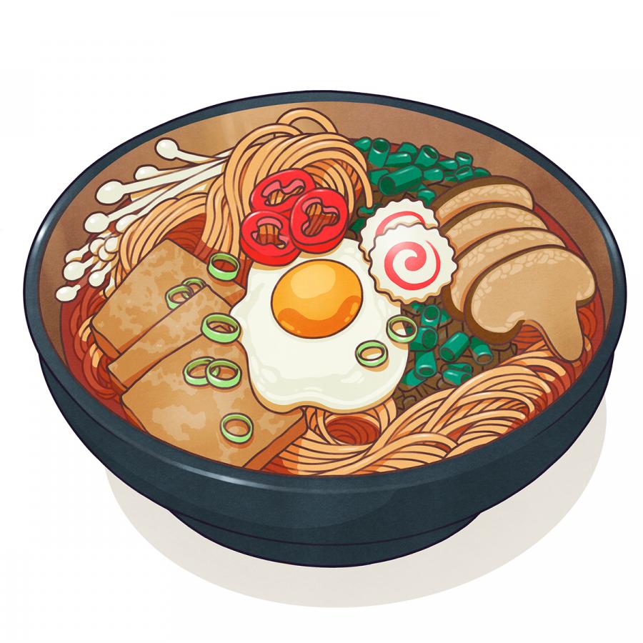 Delicious Ramen Illustrations by Stephan Lorse