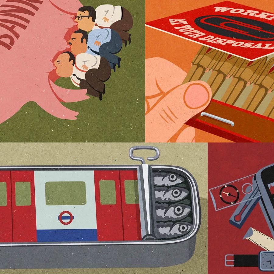 Meaningful Editorial Illustrations by John Holcroft