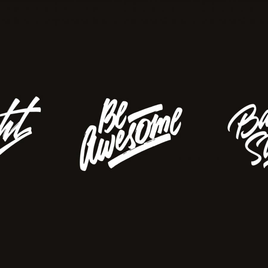 Hand Lettering Logos by Sergey Shapiro