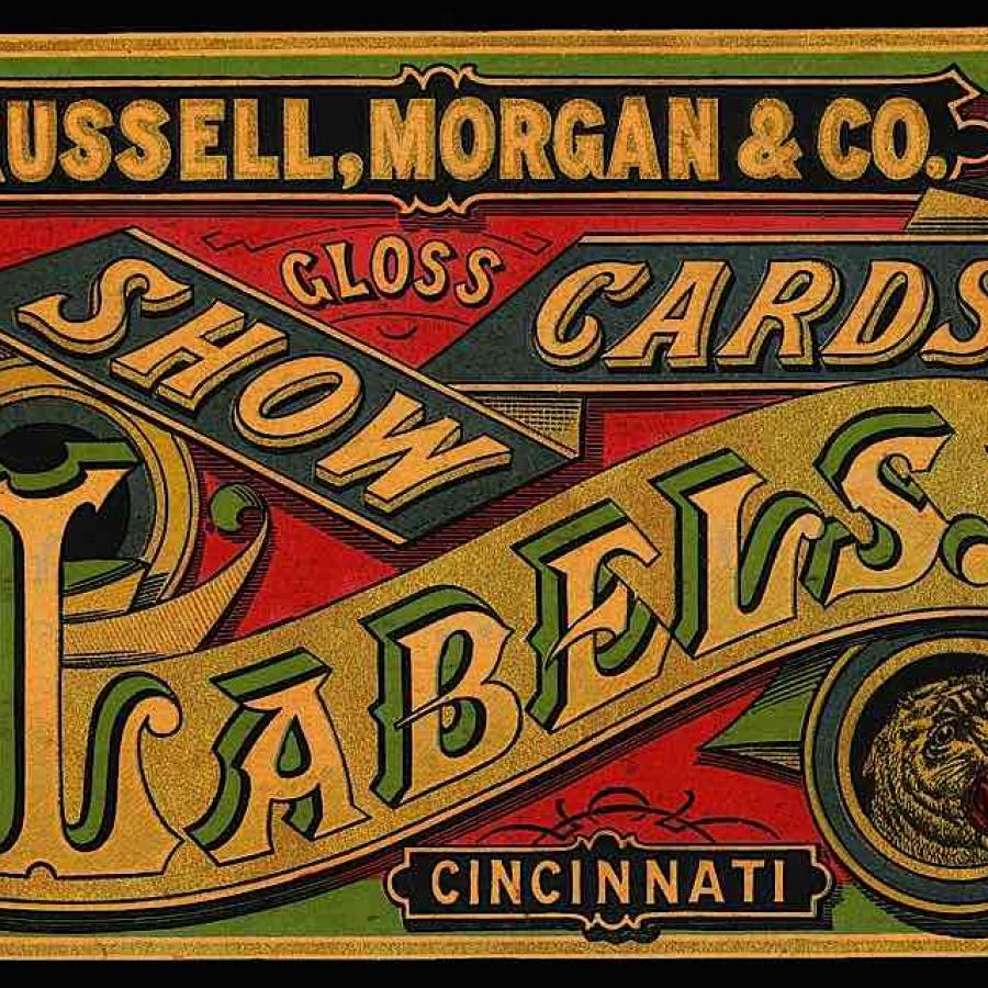 Vintage Trade Card Designs