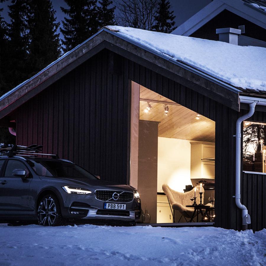 Interior Design: Volvo Get Away Lodge in Sweden