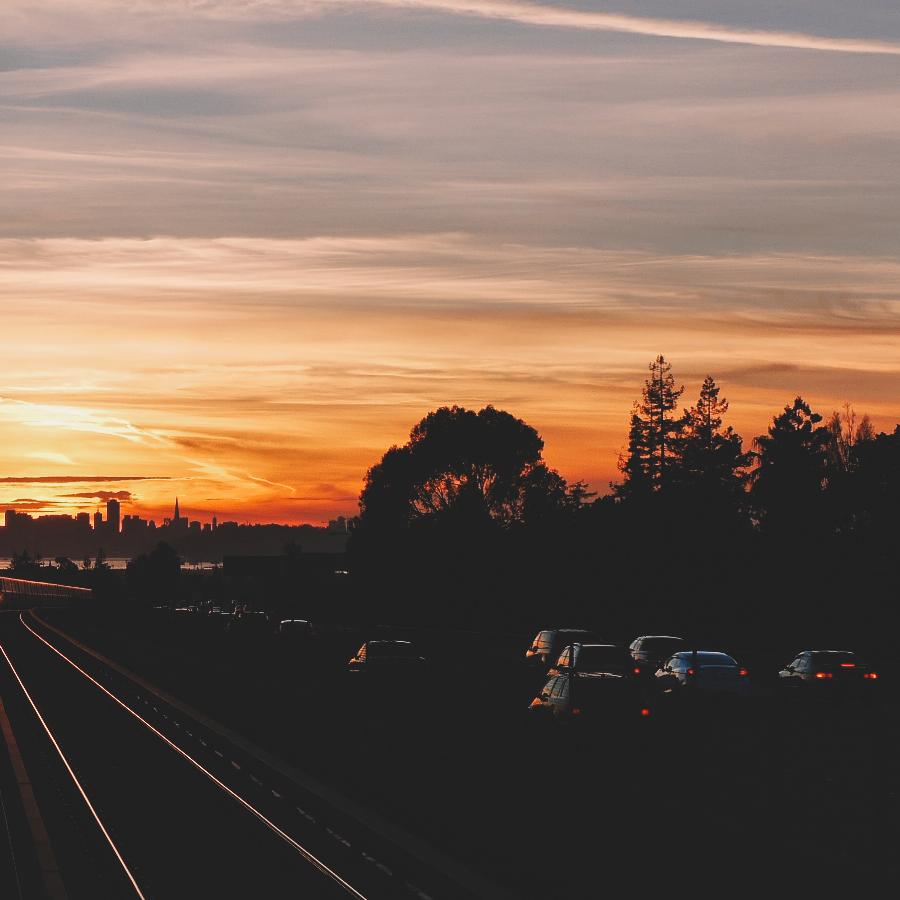 Sunset in East Bay - Wallpaper of the Week