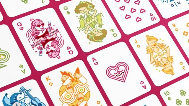 Ikano Playing Cards Design