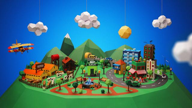 Sweet Papercraft Town Project