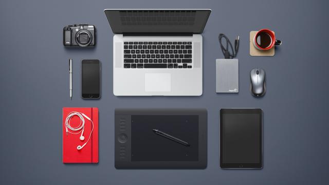 38 Isolated Desk Objects - Download