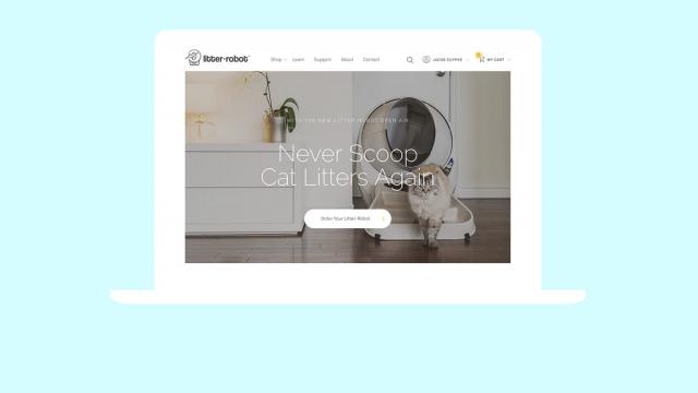 Litter-Robot Website UI/UX