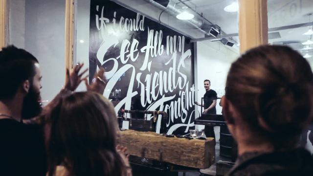 Vitaly Lettering Mural and Making Of