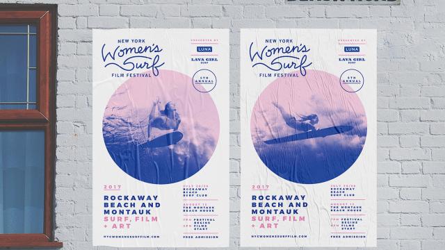 Brand Identity: New York Women's Surf Film Festival