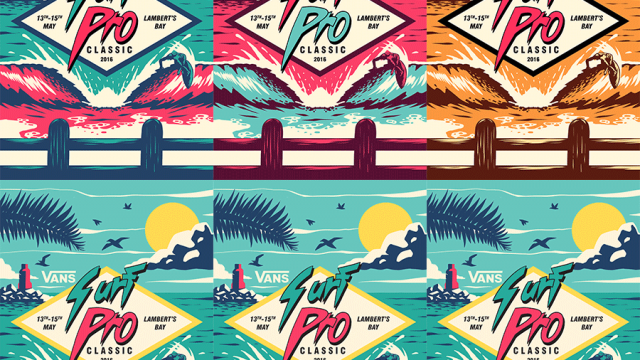 Vans Surf Pro Classic Illustration