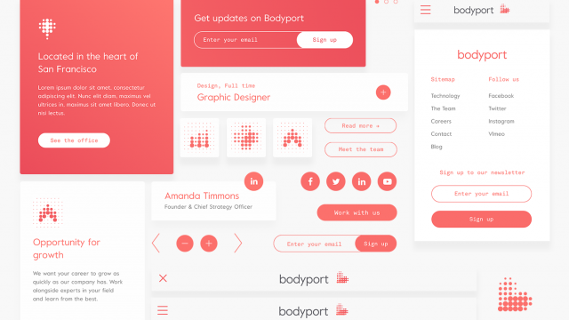 Web Design & UI/UX: Bodyport