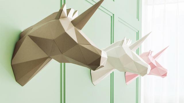 Product Design: DIY Paper Polygon Art by VIU