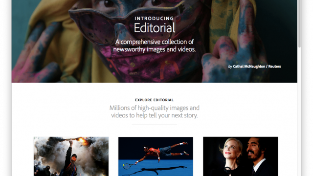 Adobe Stock introducing New Editorial Collection & Next-Gen Search Capabilities