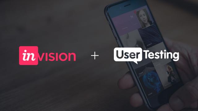Introducing Invision + UserTesting