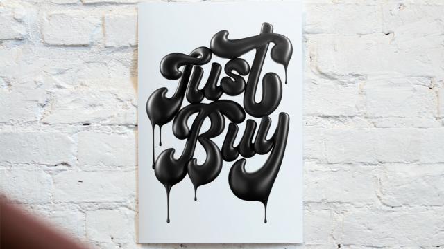 Just Buy - Typography